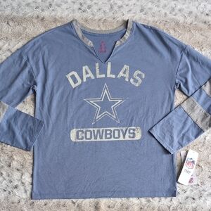 NFL Teens Apparel Dallas Cowboys Long Sleeve Tee